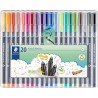 Estuche 20 Rotuladores Triplus Fineliner Staedler