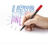 Estuche 20 Rotuladores Triplus Fineliner Staedler