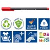 Estuche 20 Rotuladores Triplus Fineliner Staedler