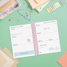 Agenda Escolar 25-26 Diva Finocam Spring 1/8 – Día Página o Semana Vista