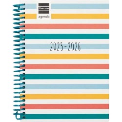 Agenda Escolar 25-26 Diva Finocam Colors – Día Página o Semana Vista Agendas Vista Semana Vista Horizontal Tamaño Agenda 1/8 Meses Agenda 12 Meses Agenda Lenguaje Español