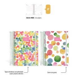 Agenda Escolar 25-26 Oxford Joy Dia Pagina Agendas Vista Dia Pagina Meses Agenda 12 Meses Agenda Lenguaje Español Tamaño Agenda 12x18 Cms Agendas Presentación Espiral