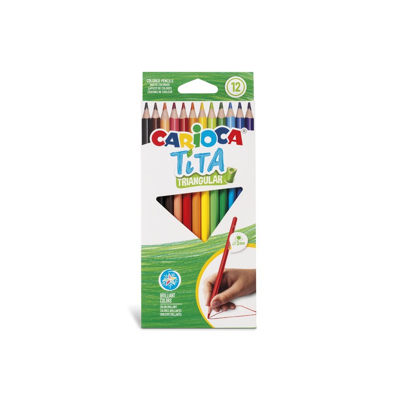 Lapiceros triangulares Carioca Caja