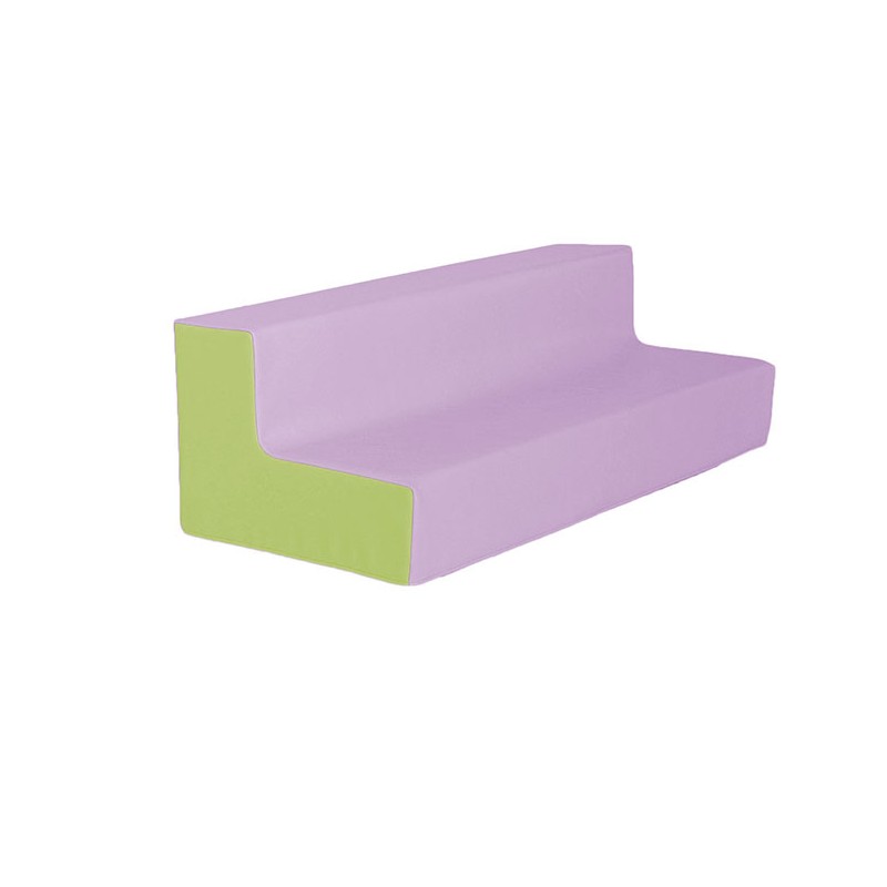 Sillon pequeño triple infantil