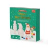 Set figura+pinturas navidad legami