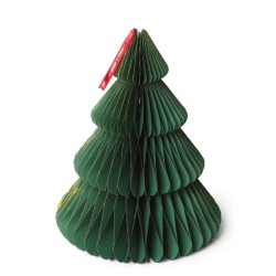 Arbol de navidad de papel plegable
