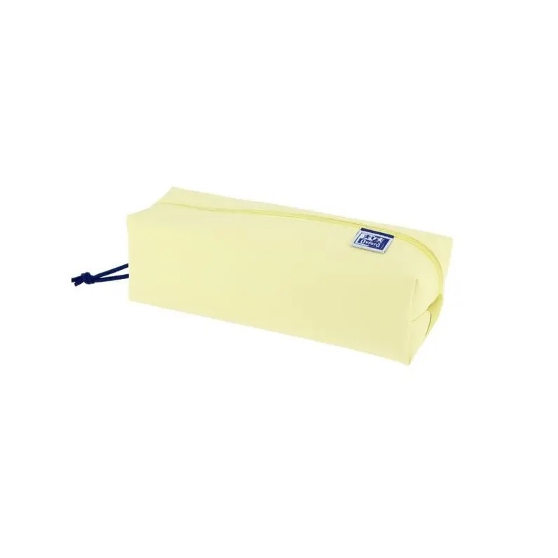 Estuche Oxford Cuadrado Color Pastel