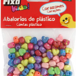 Abalorios Plastico Grafoplas Corazones