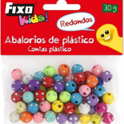 Abalorios Plastico Grafoplas Redondos