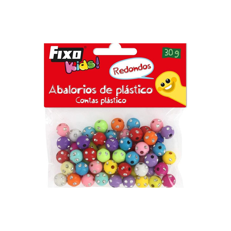 Abalorios Plastico Grafoplas Redondos