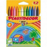 Ceras de Colorear Duras Plastidecor 12Uds