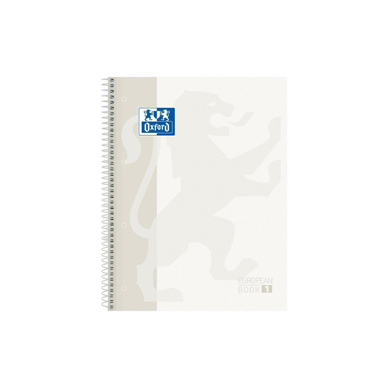 Cuaderno a4 Microperforado Oxford 5mm Blanco 80 Hojas