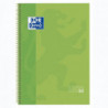 Cuaderno A4 Microperforado Oxford 5X5 Verde 80 Hojas