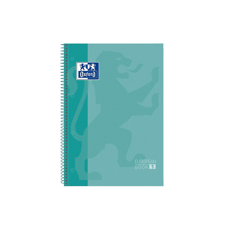 Cuaderno a4 Microperforado Oxford ice Mint 80 Hojas