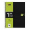 Cuaderno A4 Note Book 1 Polipropileno Verde 80 Hojas|Cuadernos