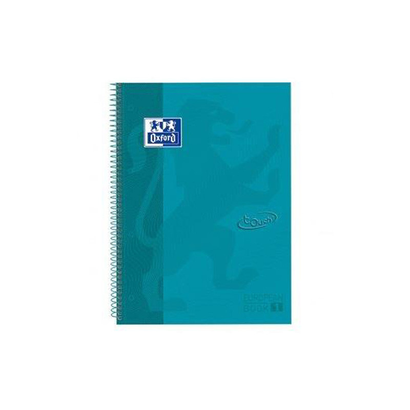 Cuaderno A4 Oxford Touch Microperforado Aqua 80Hojas