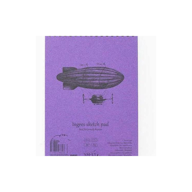 Cuaderno de Bocetos a4 Papel Ingres 130 grs 35 Hojas