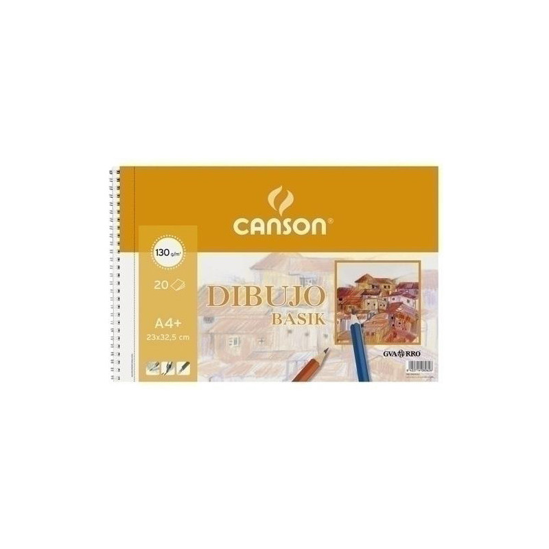 Cuaderno de Dibujo a4 Guarro Hojas Blancas 130 grs 20 Hojas
