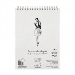 Cuaderno de Dibujo a5 Rotulador 100 Grs 50 Hojas