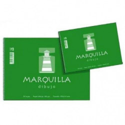 Cuaderno de Dibujo Folio Espiral Con Recuadro 90 Grs 20 Hojas