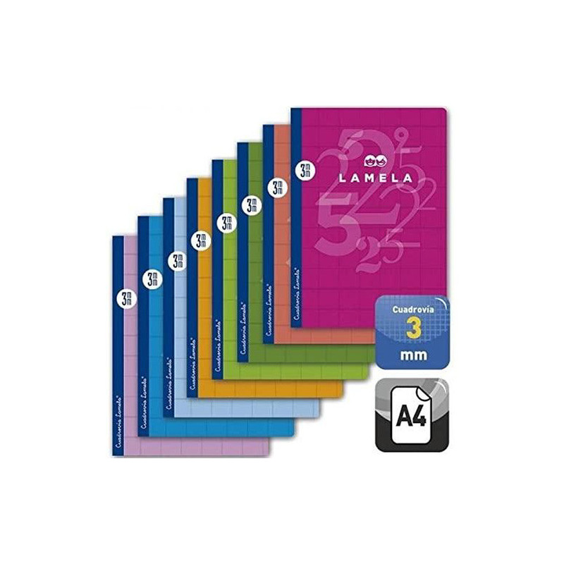 Cuaderno Lamela A4 3mm 50 Hojas