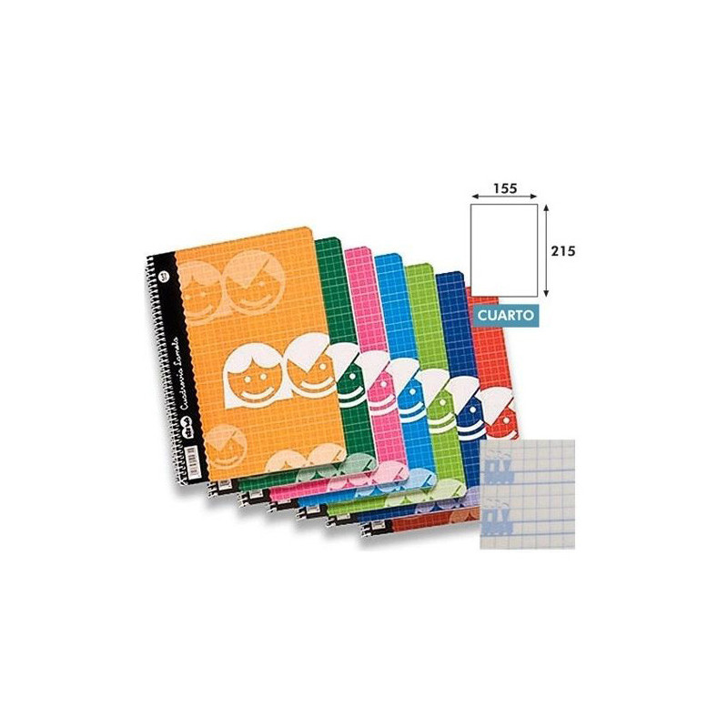 Cuaderno Lamela a5 2,5 mm 40 Hojas