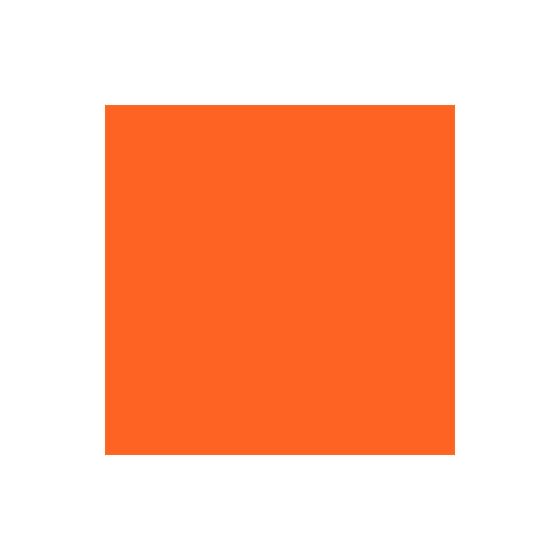 Goma Eva Fluorescente Naranja 40x60x5mm