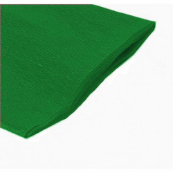 Papel Crespon Verde 2,5x0,5M Rollo