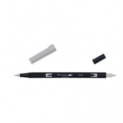 Rotulador Doble Punta Pincel Color Tombow Dual Brush 020 Cool Grey 3