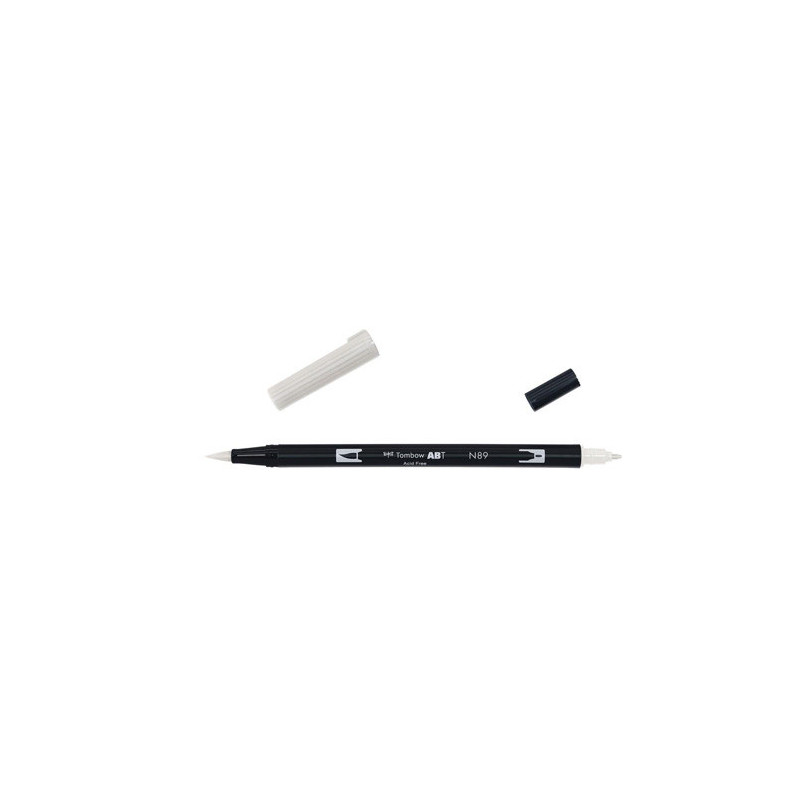 Rotulador Doble Punta Pincel Color Tombow Dual Brush 020 Warm Grey 1