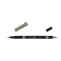 Rotulador Doble Punta Pincel Color Tombow Dual Brush 020 Warm Grey 5