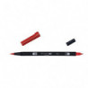 Rotulador Doble Punta Pincel Tombow Dual Brush 020 Chinese Red