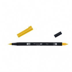 Rotulador Doble Punta Pincel Tombow Dual Brush 020 Chrome Yellow