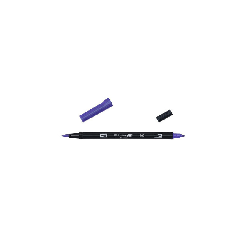 Rotulador Doble Punta Pincel Tombow Dual Brush 020 Deep Blue