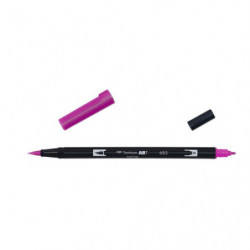 Rotulador Doble Punta Pincel Tombow Dual Brush 020 Deep Magenta