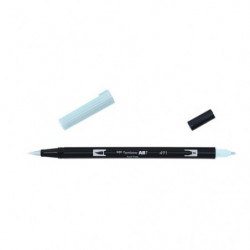 Rotulador Doble Punta Pincel Tombow Dual Brush 020 Glacier Blue