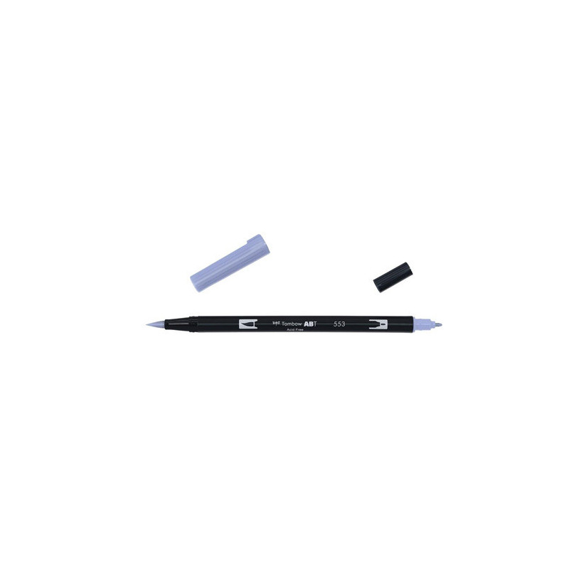 Rotulador Doble Punta Pincel Tombow Dual Brush 020 Mist Purple