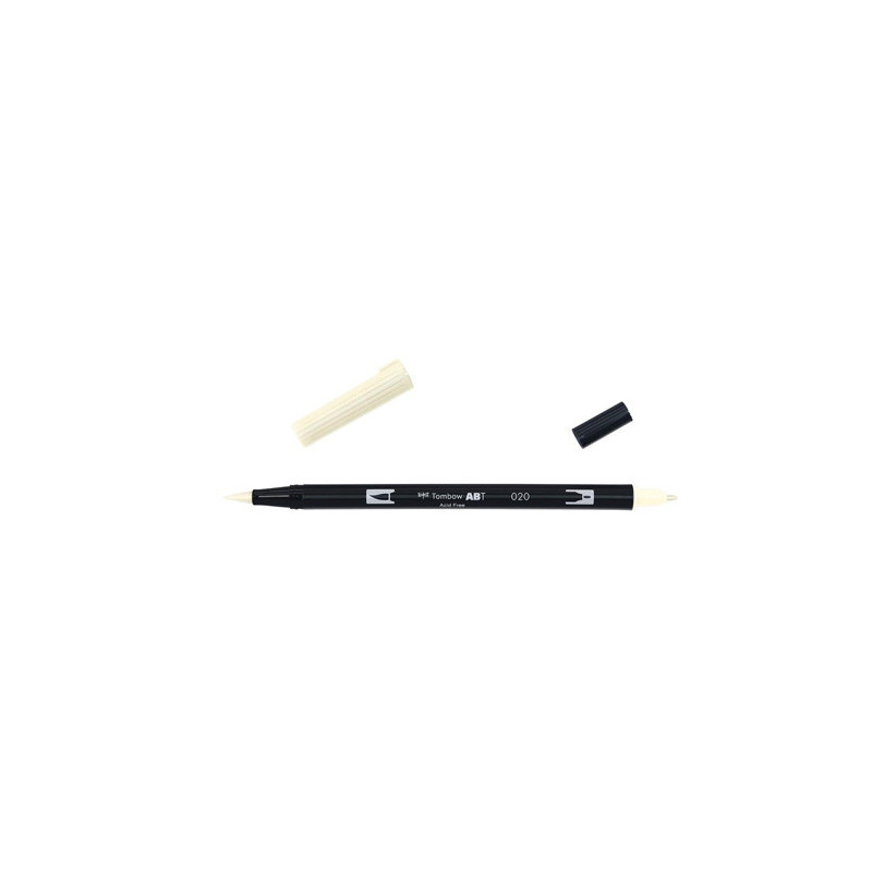 Rotulador Doble Punta Pincel Tombow Dual Brush 020 Peach