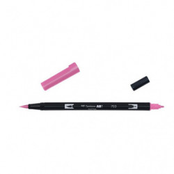 Rotulador Doble Punta Pincel Tombow Dual Brush 020 Pink Rose