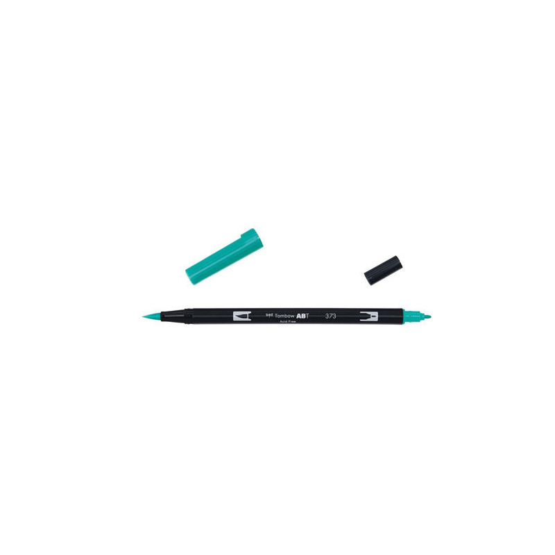 Rotulador Doble Punta Pincel Tombow Dual Brush 020 Sea Blue