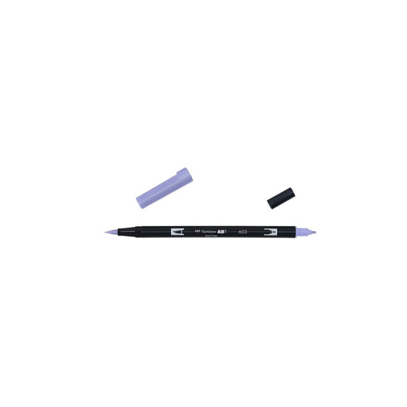 Rotulador Doble Punta Tombow Dual Brush 020 Color Periwinkle