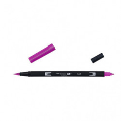 Rotulador Doble Punta Tombow Dual Brush 020 Color Purple