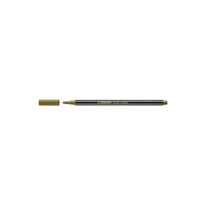 Rotulador Metalico Stabilo Pen 68 Oro