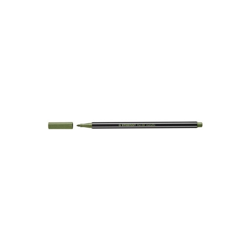 Rotulador Metalico Stabilo Pen 68 Verde Oscuro