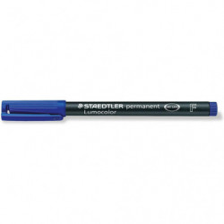 Rotulador Punta Fina 0,6mm Staedtler Lumocolor 318 Azul