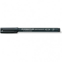 Rotulador Punta Fina 0,6mm Staedtler Lumocolor 318 Negro Rotuladores Estilo Permanente Rotuladores Colores Básicos Rotuladores Tipo Punta Fina Rotuladores Presentación  Individual 