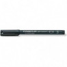 Rotulador Punta Super Fina 0,4mm Staedtler Lumocolor 313 Negro