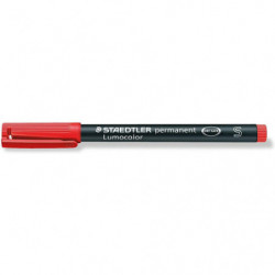 Rotulador Punta Super Fina 0,4mm Staedtler Lumocolor 313 Rojo