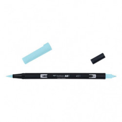 Roulador Doble Punta Pincel Tombow Dual Brush 401 Color Aqua