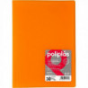 Carpeta 30 Fundas Traslucida Poliplas Naranja